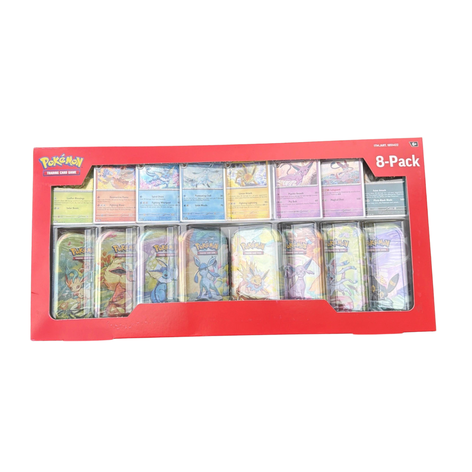 Prismatic Evolutions Mini Tin 8-Pack Costco Exclusive Blind Box