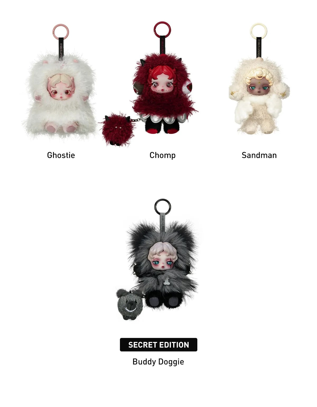 Pop Mart SKULLPANDA You Found Me! Plush Pendant Sealed Case (9 Blind Boxes) secret edition buddy doggie
