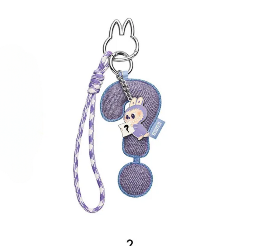 Pop Mart Labubu the Monsters Pin For Love Series Letter Pendent Blind Box (A-M)