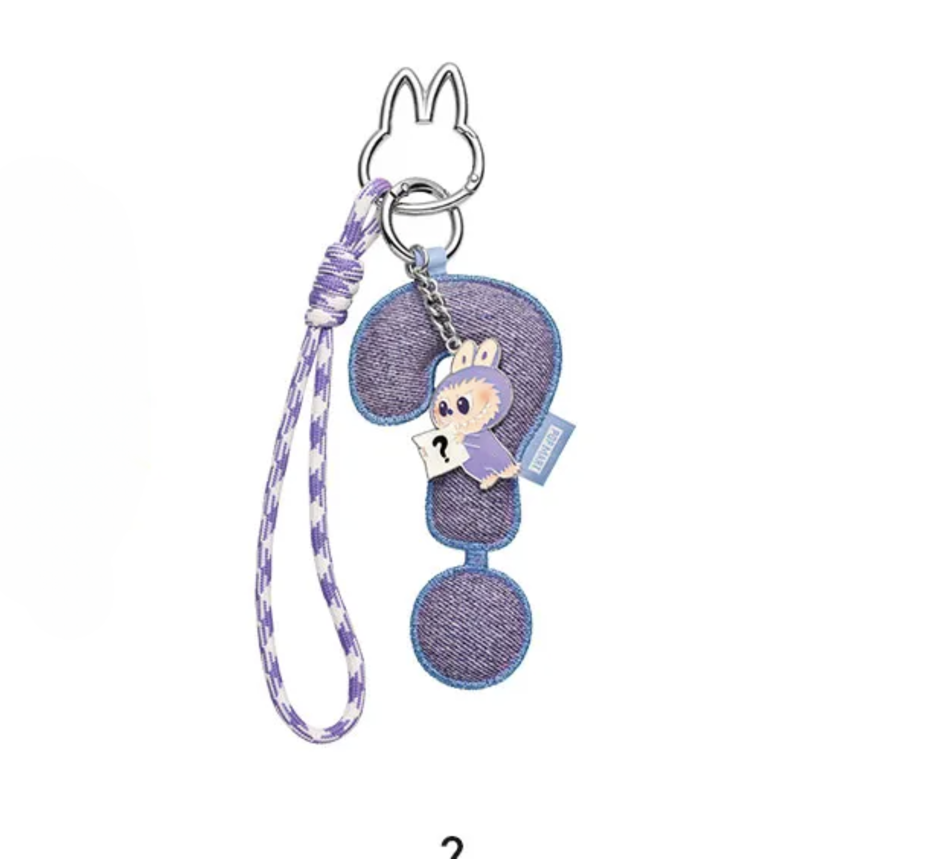 Pop Mart Labubu the Monsters Pin For Love Series Letter Pendent Blind Box (A-M)
