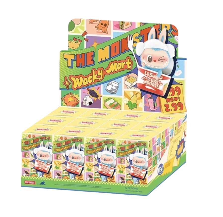 Labubu Wacky Mart Series - Full Set of 12 Sealed Blind Boxes