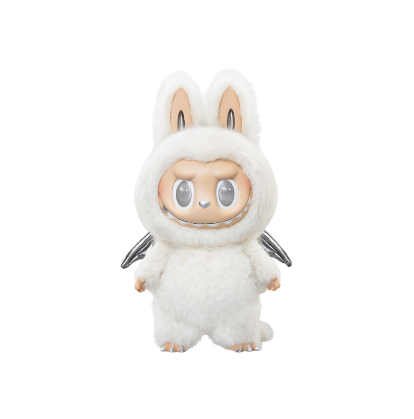 Labubu × Zimomo ANGEL IN CLOUDS – Vinyl Figure Front View