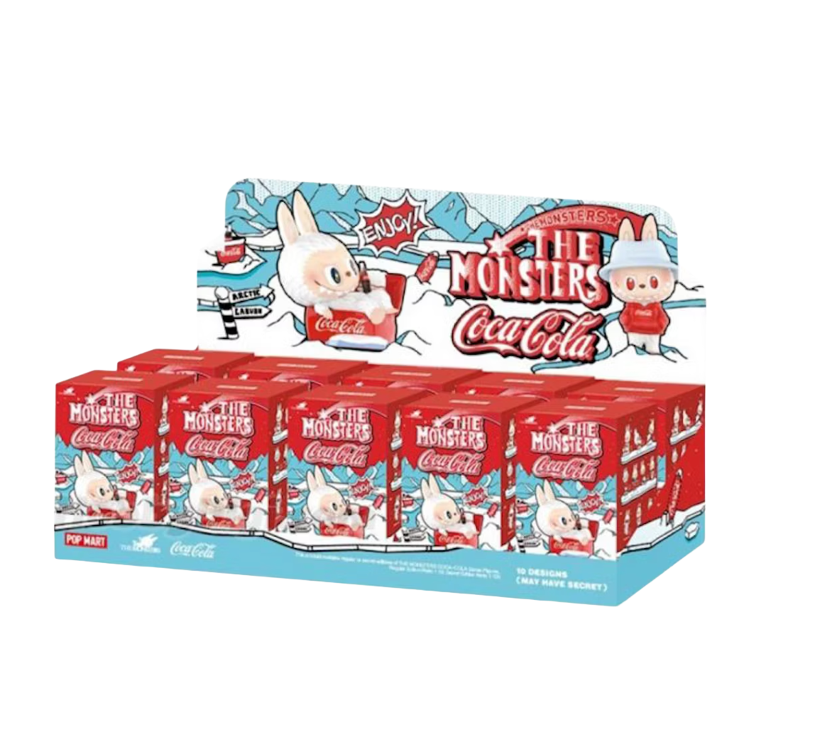 Labubu Coca-Cola Series - Full Set of 10 Sealed Blind Boxes