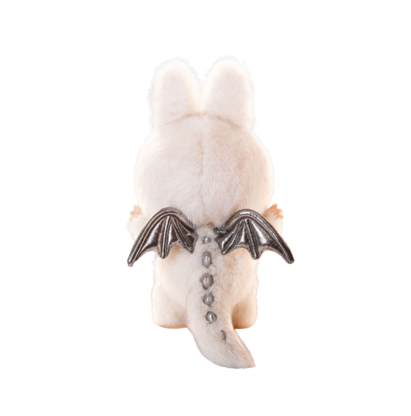 Labubu × Zimomo ANGEL IN CLOUDS – Vinyl Figure back View