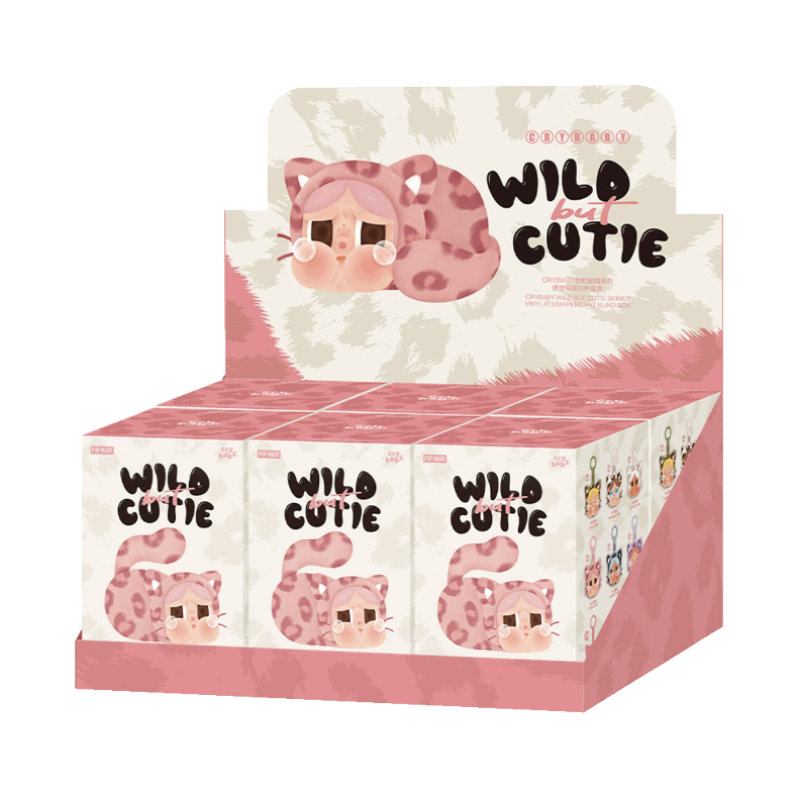 Pop Mart CRYBABY Wild but Cutie - Full Set of 6 Sealed Blind Boxes