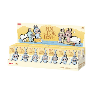 Pop Mart Labubu The Monsters Pin For Love Plush Pendent Blind Box (A-M)