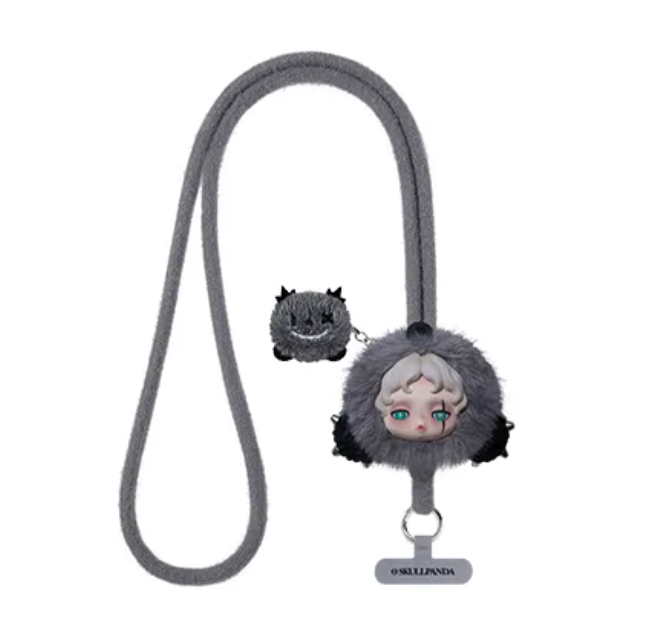 Pop Mart SKULLPANDA You Found Me! Series Phone Lanyard buddy doggie secret edition