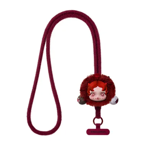 Pop Mart SKULLPANDA You Found Me! Series Phone Lanyard chomp