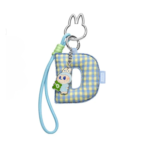 Pop Mart Labubu the Monsters Pin For Love Series Letter Pendent Blind Box (A-M)