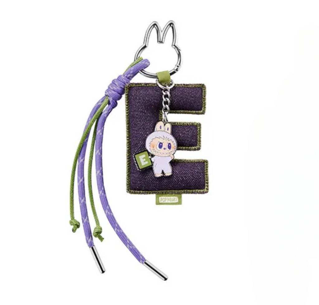 Pop Mart Labubu the Monsters Pin For Love Series Letter Pendent Blind Box (A-M)
