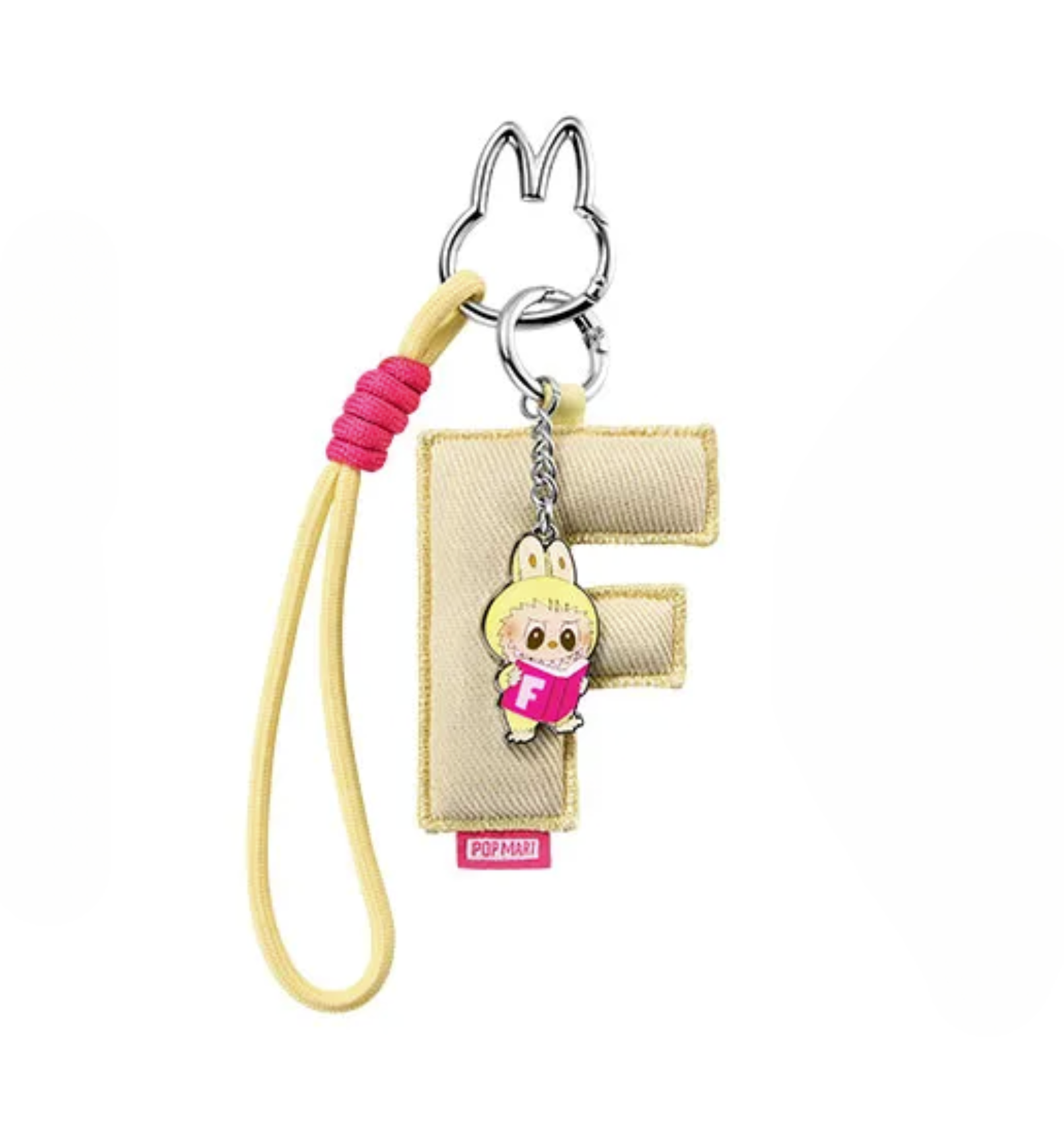 Pop Mart Labubu the Monsters Pin For Love Series Letter Pendent Blind Box (A-M)