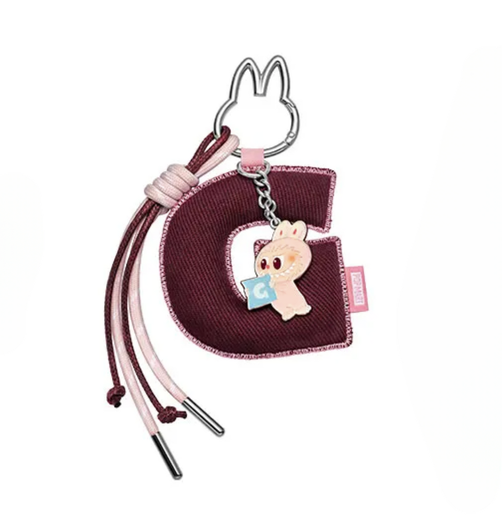 Pop Mart Labubu the Monsters Pin For Love Series Letter Pendent Blind Box (A-M)