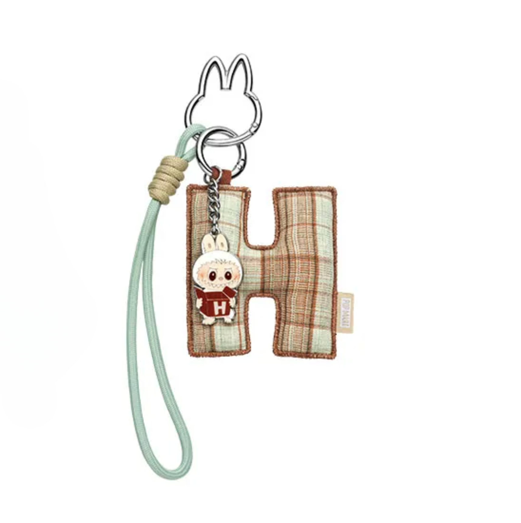 Pop Mart Labubu the Monsters Pin For Love Series Letter Pendent Blind Box (A-M)