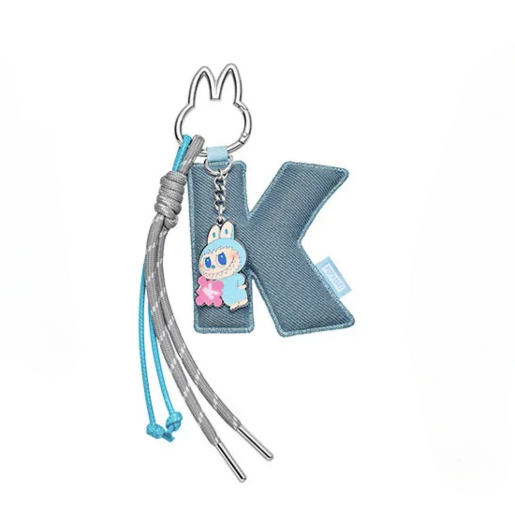 Pop Mart Labubu the Monsters Pin For Love Series Letter Pendent Blind Box (A-M)