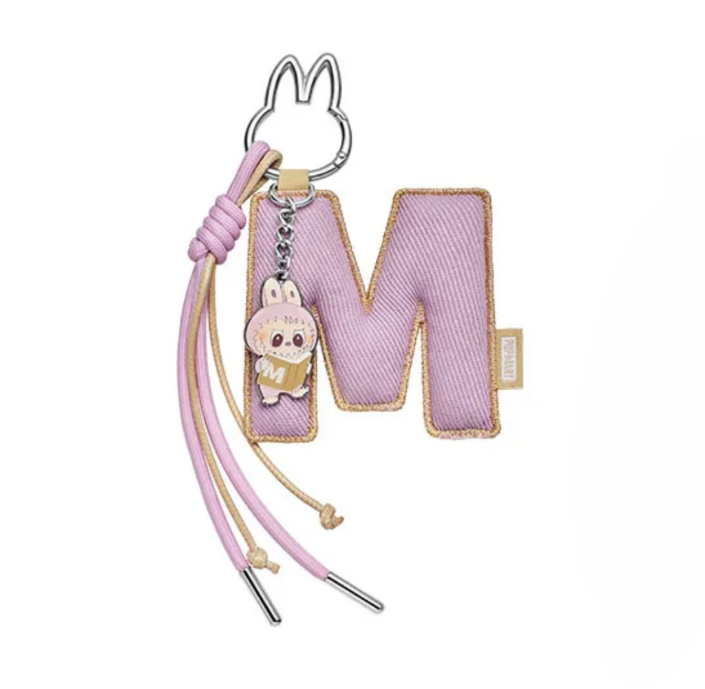 Pop Mart Labubu the Monsters Pin For Love Series Letter Pendent Blind Box (A-M)