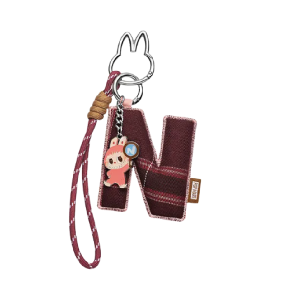Pop Mart Labubu the Monsters Pin For Love Series Letter Pendent Blind Box (N-Z)