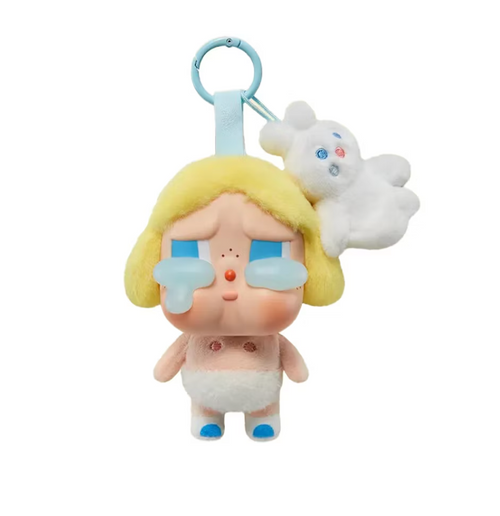 Pop Mart CryBaby Crying Again Series Baby Blonde (Super Secret Edition) Vinyl Face Plush