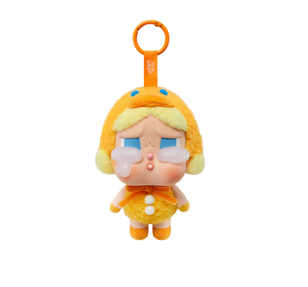 Pop Mart CryBaby Crying Again Series Duck You Vinyl Face Plush