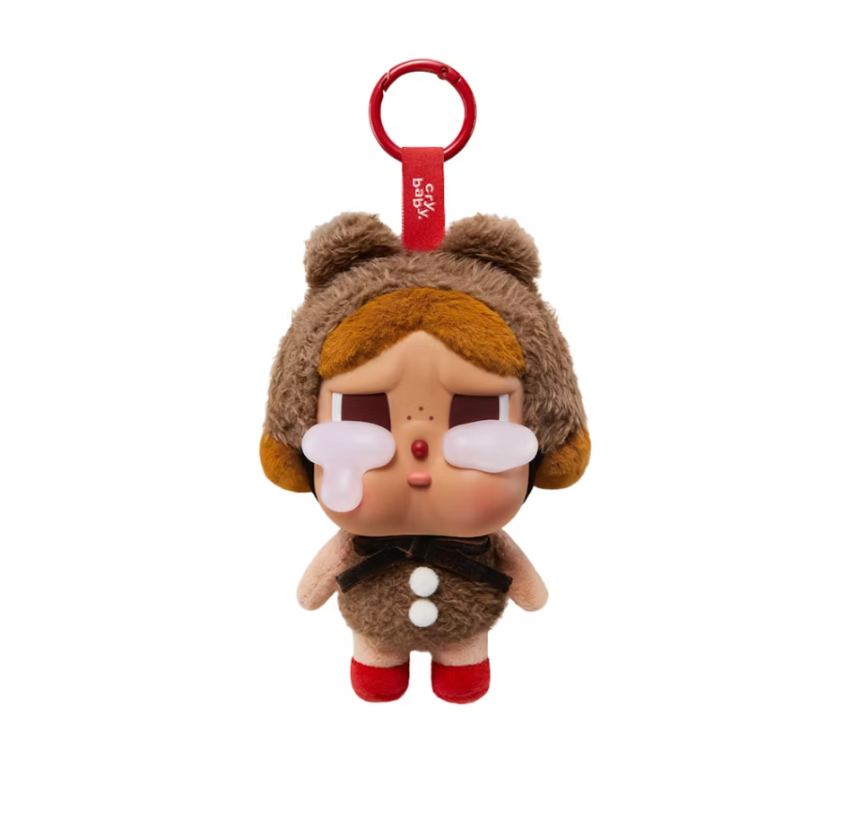 Pop Mart CryBaby Crying Again Series Love Makes Us Cry Vinyl Face Plush