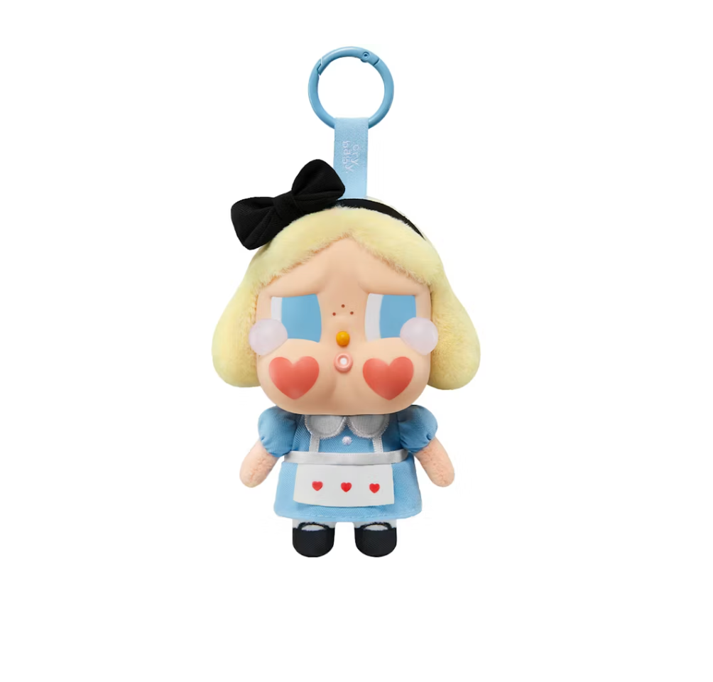 Pop Mart CryBaby Crying Again Series She's Alice Vinyl Face Plush