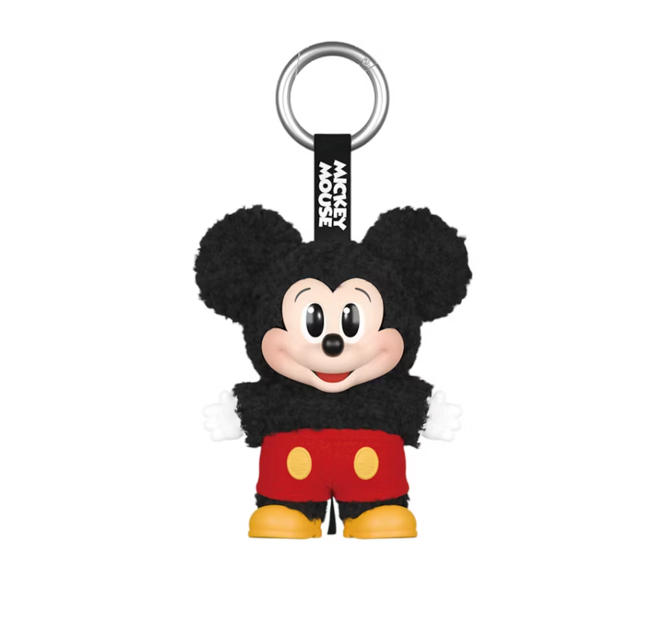 Pop Mart Disney Mickey Family Together Series Mickey Plush Keychain