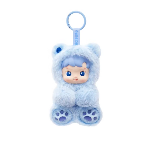 Pop Mart HACIPUPU Gummy Bear Series Vinyl Blueberry Flavor Plush Pendant