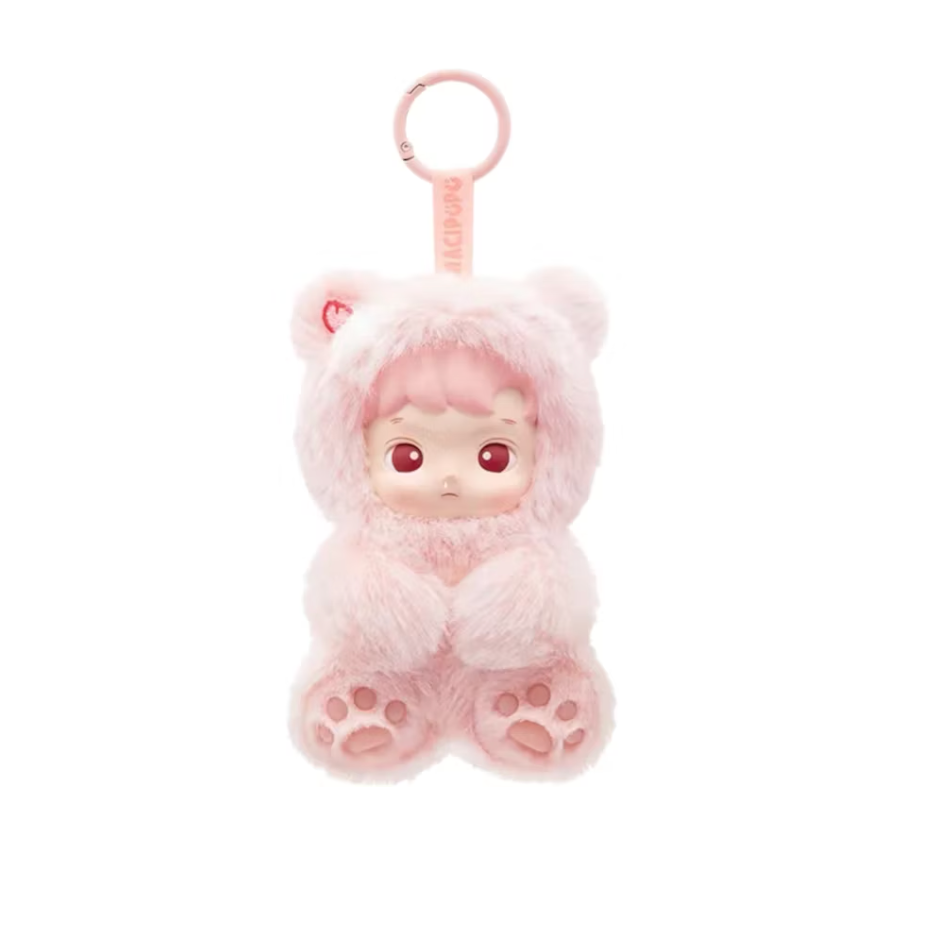 Pop Mart HACIPUPU Gummy Bear Series Vinyl Peach Flavor Plush Pendant