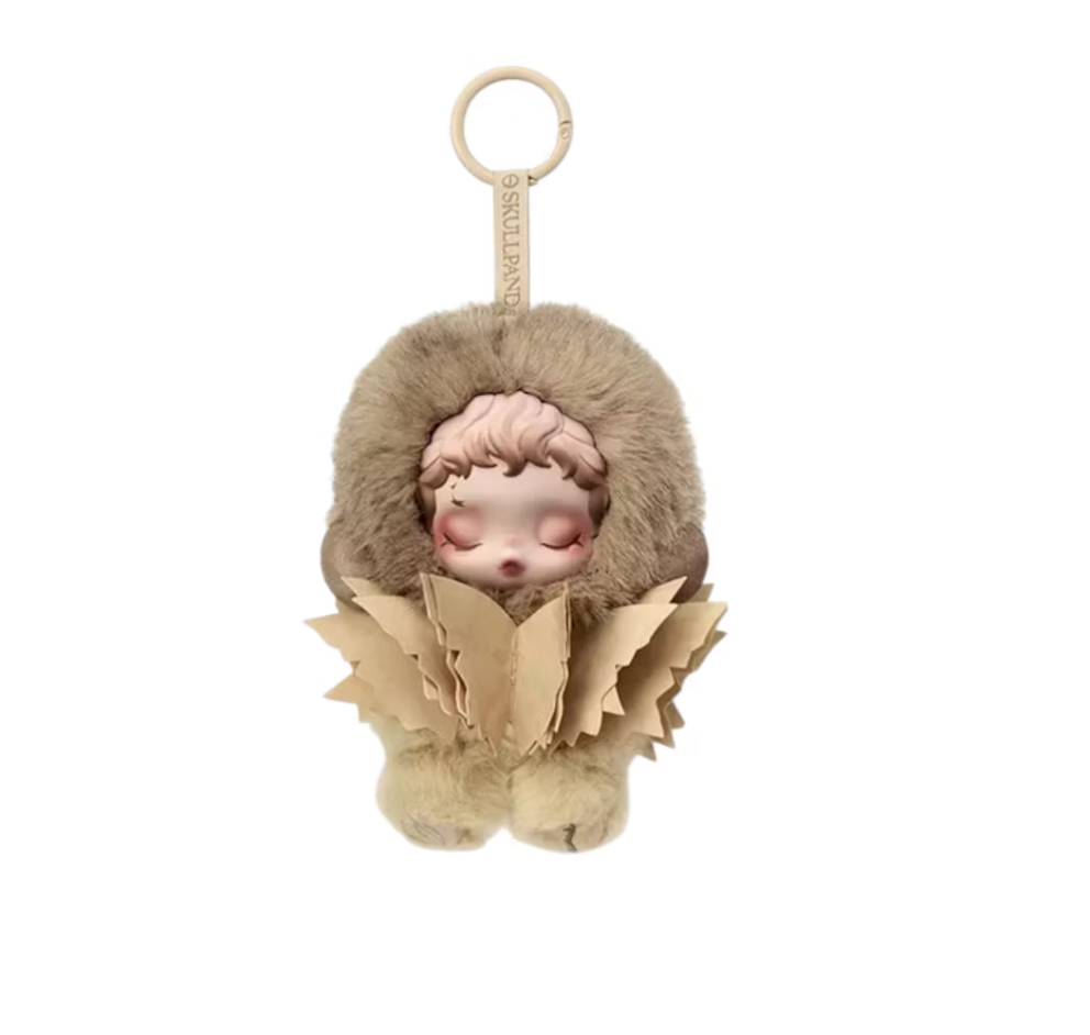 Pop Mart L'impressionnisme θSKULLPANDA Series Teakwood Plush Doll