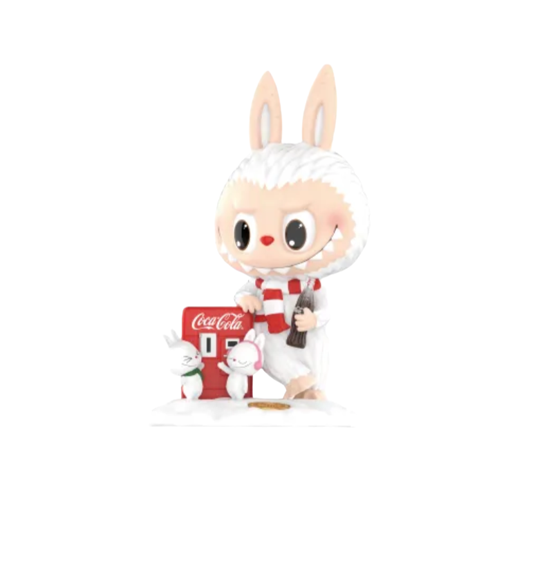 Pop Mart Labubu The Monsters Coca-Cola Series Figure-Little Snowman