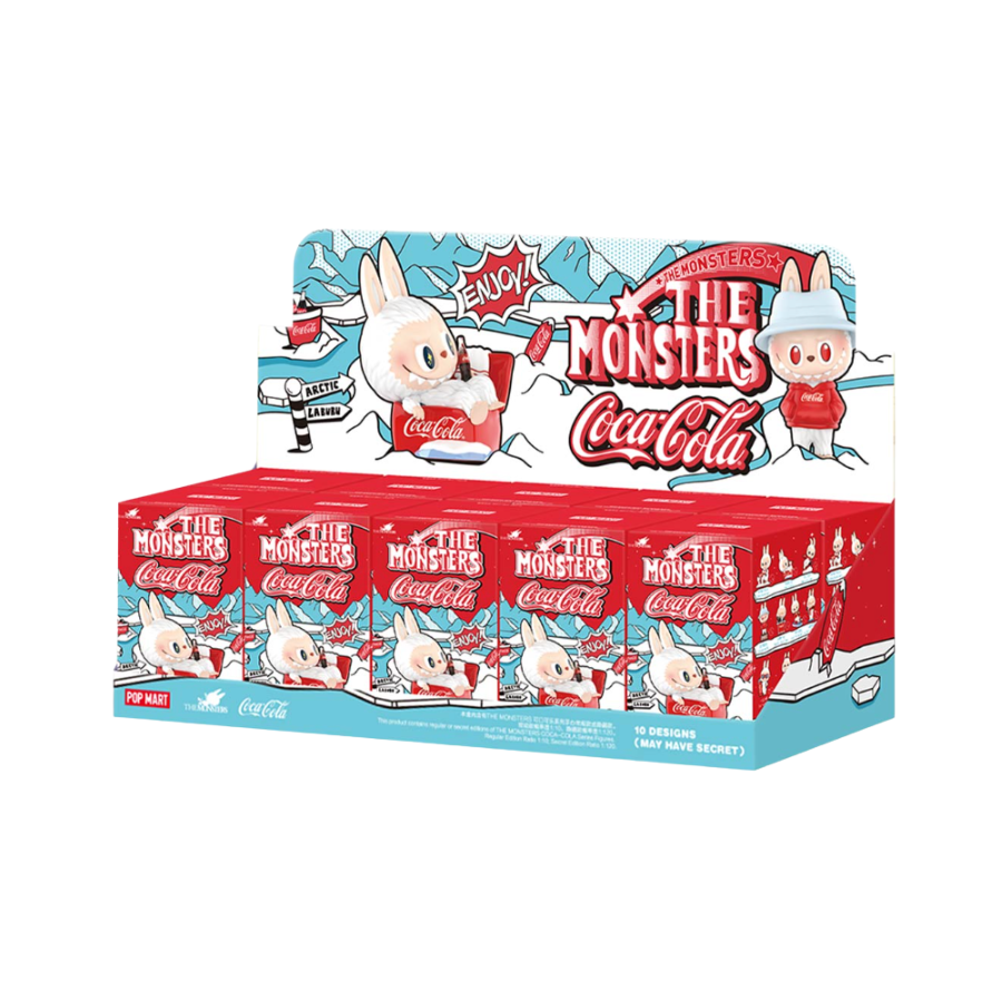 Pop Mart Labubu The Monsters Coca-Cola Series Figure sealed case of 10 boxes