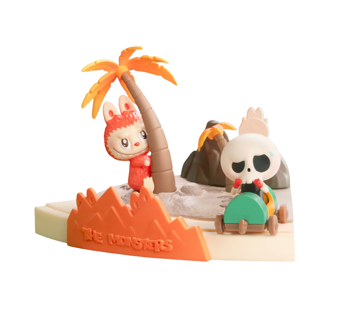 Pop Mart Labubu The Monsters Playing Games Series Scene Climbing Fun Figure Set