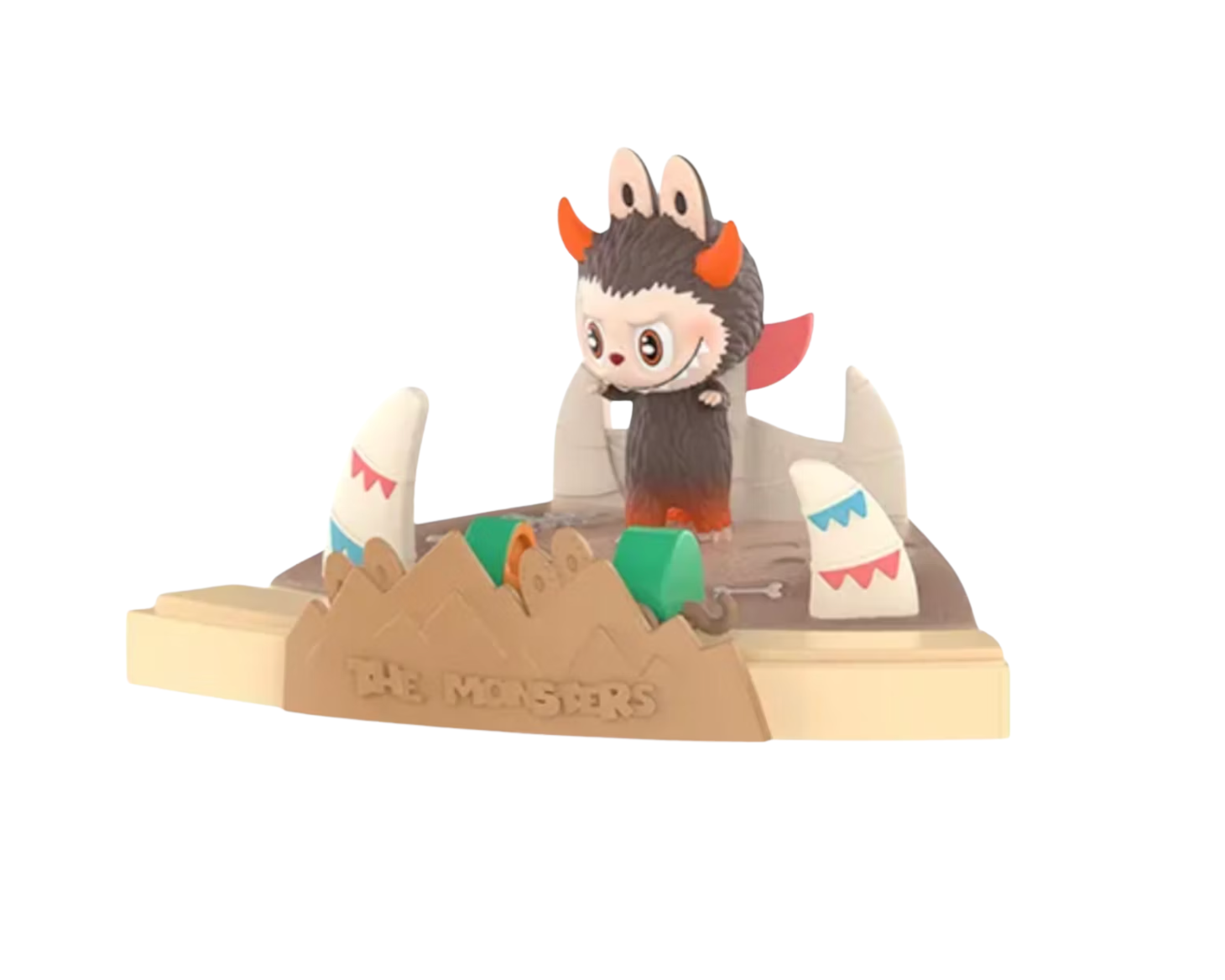 Pop Mart Labubu The Monsters Playing Games Series Scene Here There Be Monsters Figure Set