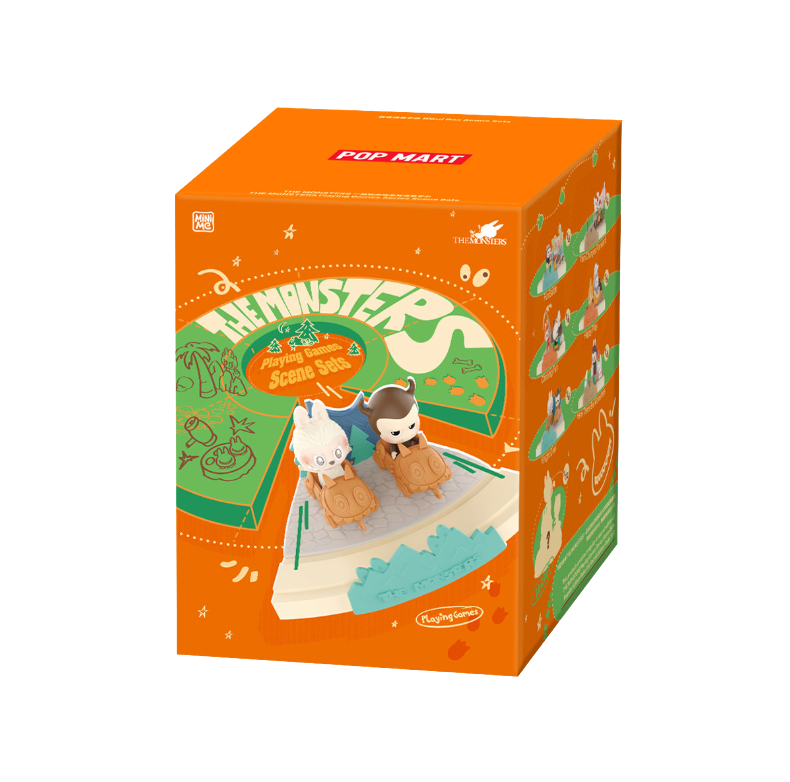 Pop Mart Labubu The Monsters Playing Games Scene Sets Blind Box