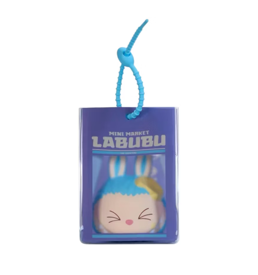 Pop Mart Labubu The Monsters Wacky Mart Series Squishy Charm Single Blind Box