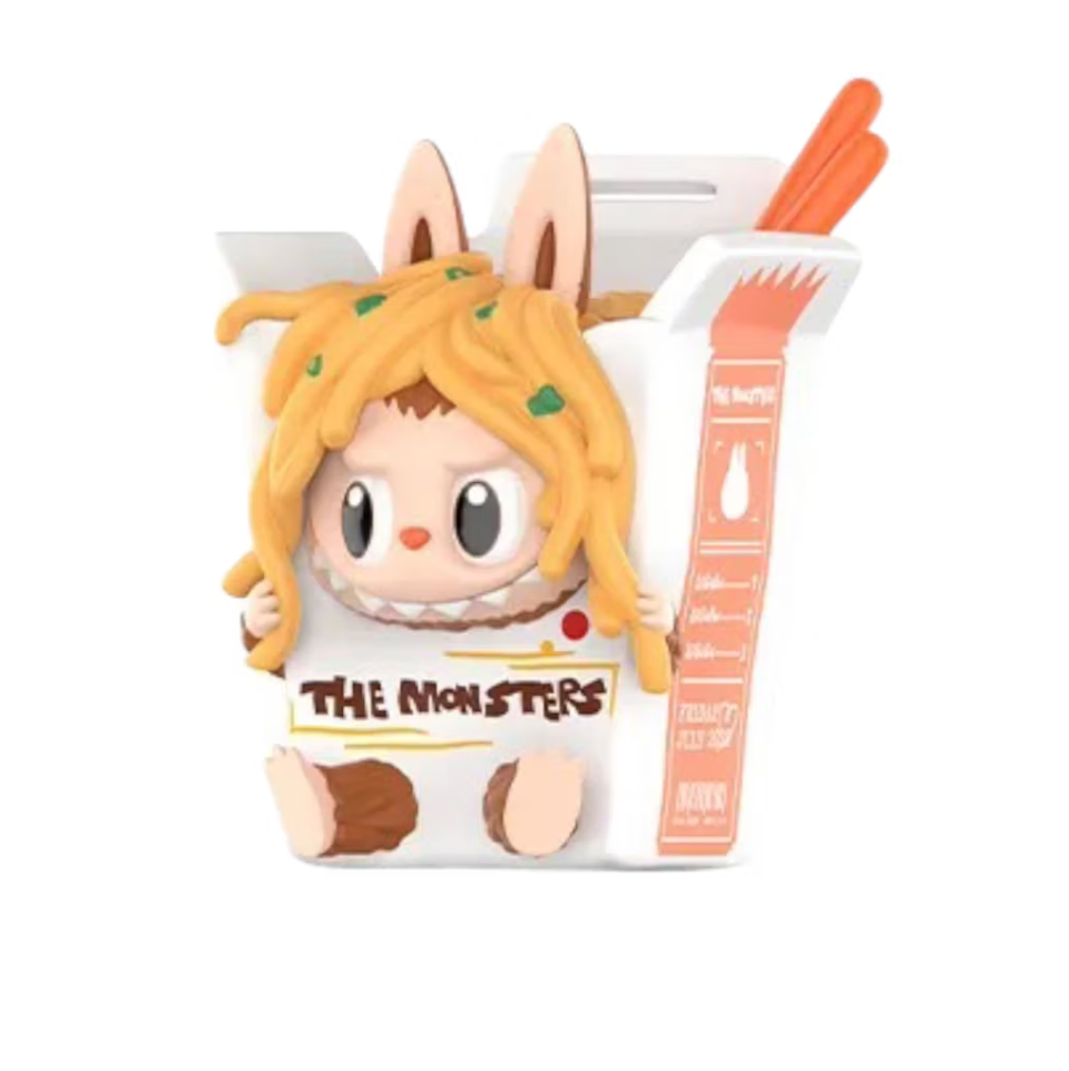 Pop Mart Labubu The Monsters Wacky Mart Series Chow Mein Figure