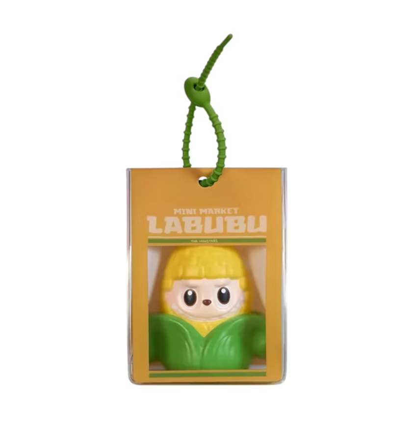 Pop Mart Labubu The Monsters Wacky Mart Series Squishy Charm Single Blind Box