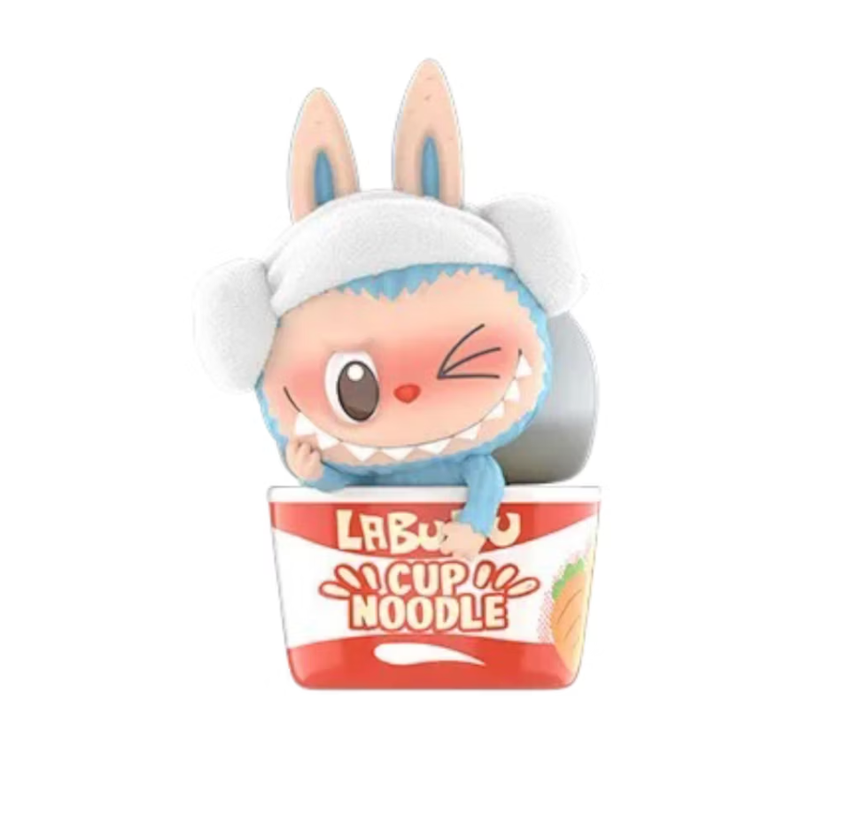 Pop Mart Labubu The Monsters Wacky Mart Series Cup Noodles Figure