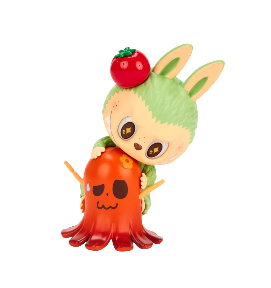 Pop Mart Labubu The Monsters Wacky Mart Series Grilled Sausage Front view
