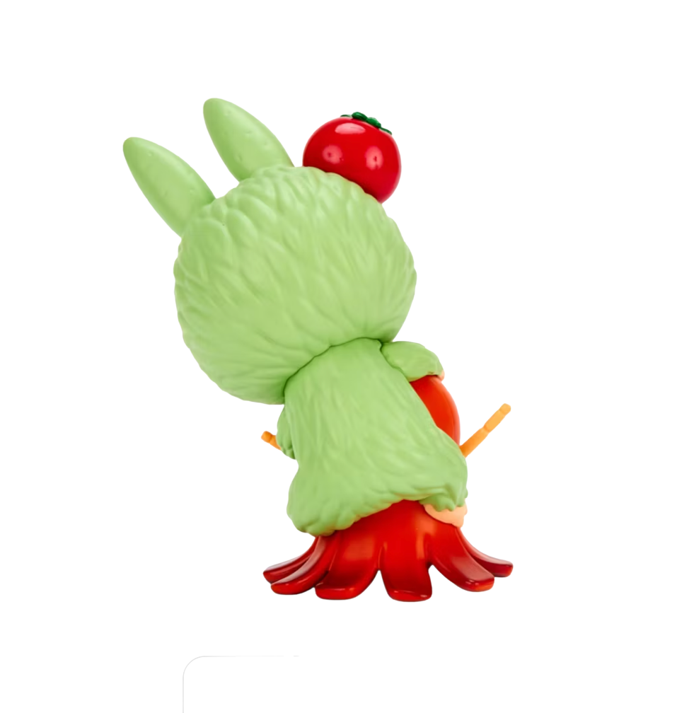 Pop Mart Labubu The Monsters Wacky Mart Series Grilled Sausage Back View