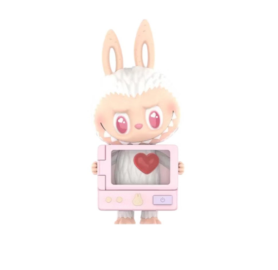 Pop Mart Labubu The Monsters Wacky Mart Series Microwave Oven Figure