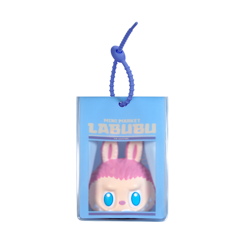 Pop Mart Labubu The Monsters Wacky Mart Series Squishy Charm Single Blind Box
