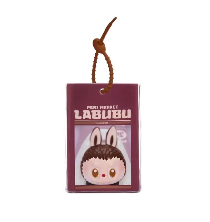 Pop Mart Labubu The Monsters Wacky Mart Series Squishy Charm Single Blind Box