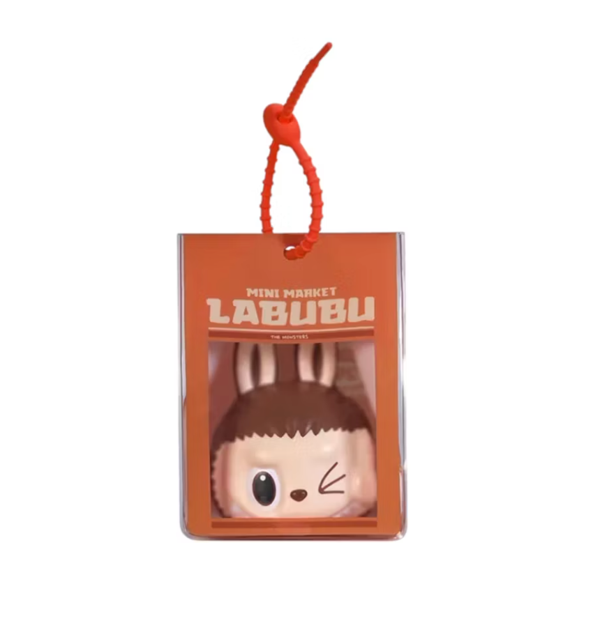 Pop Mart Labubu The Monsters Wacky Mart Series Squishy Charm Single Blind Box