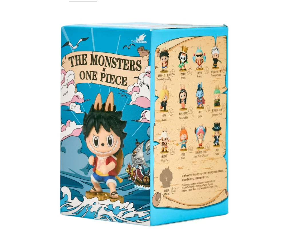 Pop Mart Labubu The Monsters x One Piece Series Single Blind Box
