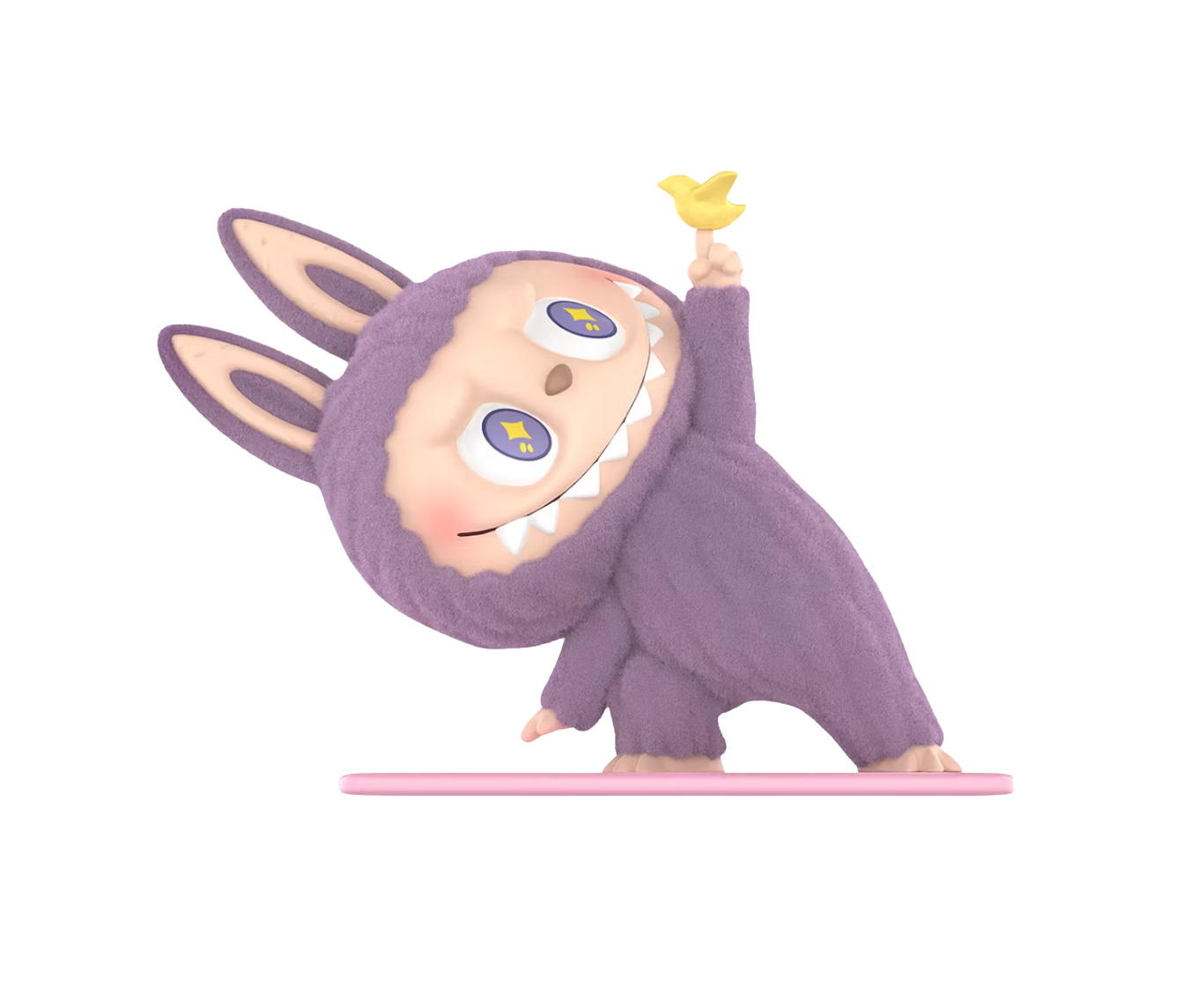Pop Mart THE MONSTERS Labubu Lazy Yoga Series Little Bird Figure