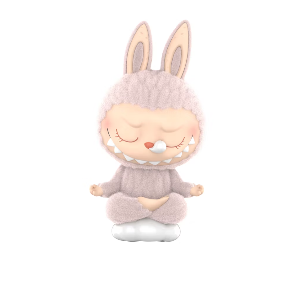 Pop Mart THE MONSTERS Labubu Lazy Yoga Series Sleeping Figure