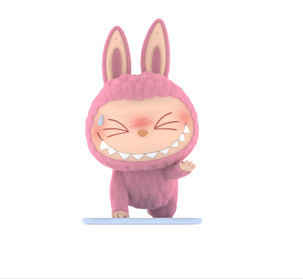 Pop Mart THE MONSTERS Labubu Lazy Yoga Series Sweating Figure