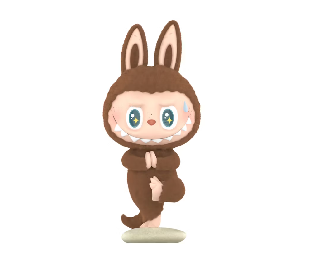 Pop Mart THE MONSTERS Labubu Lazy Yoga Series Yoga Coach (Secret Edition) Figure
