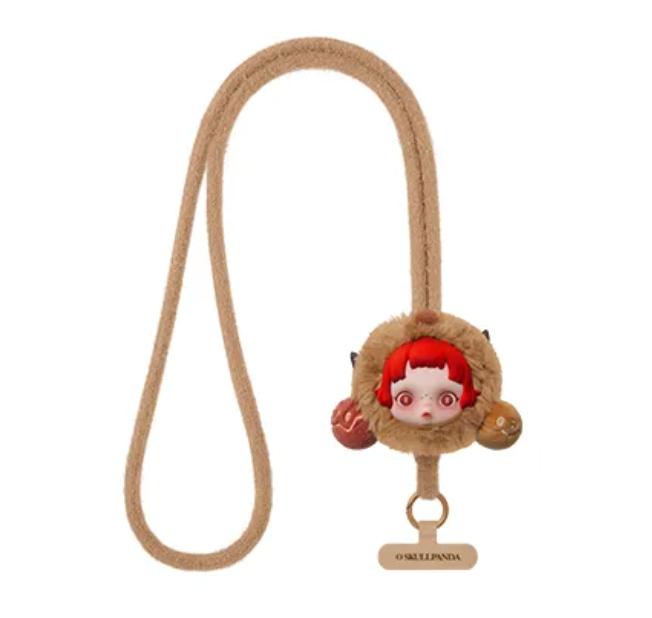 Pop Mart SKULLPANDA You Found Me! Series Phone Lanyard pranky peanut