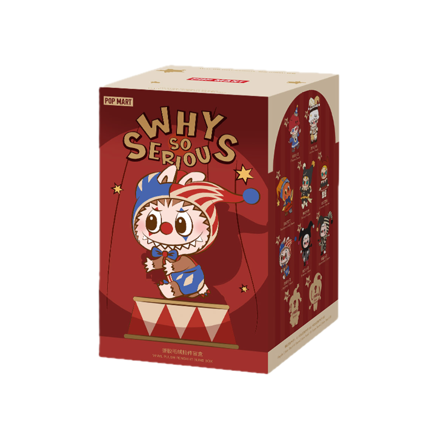 WHY SO SERIOUS Series-Vinyl Plush Pendant Blind Box-blind box island-single blind box